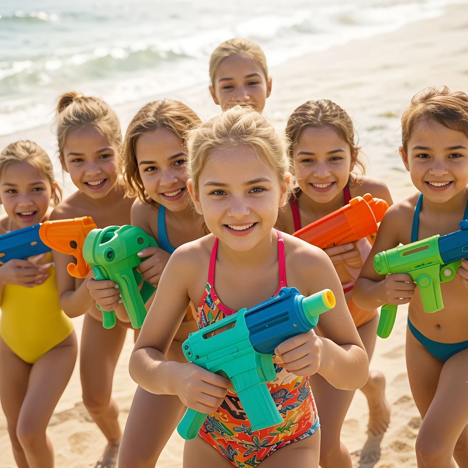 Pistolas de agua y mas