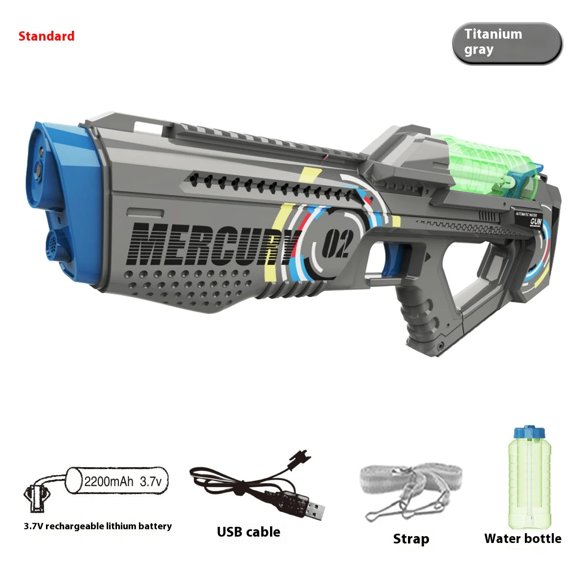 Pistola de Agua Espacial M2 Light