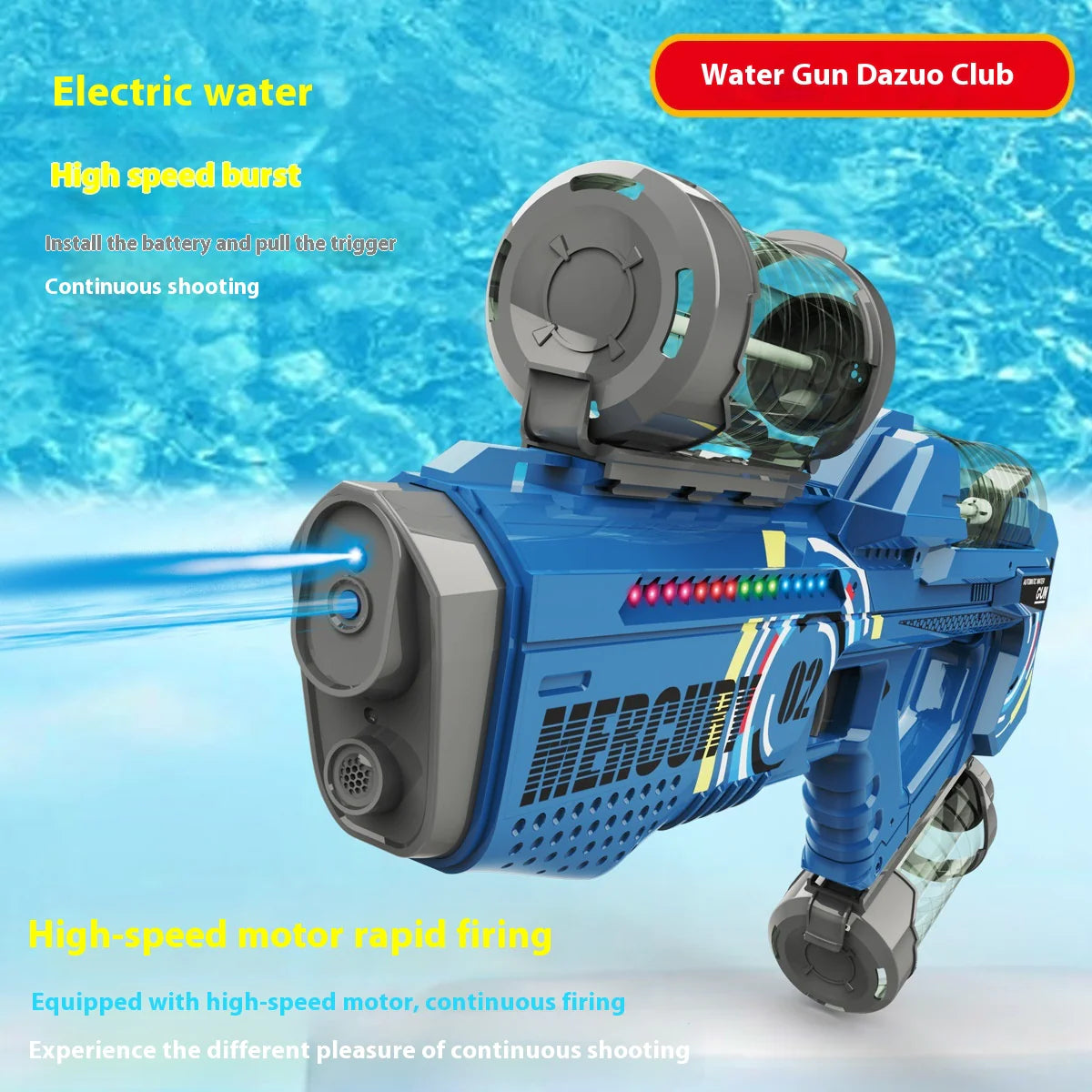 Pistola de Agua Espacial M2 Light